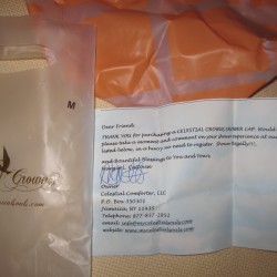 Celestial Crowns Shower Cap - Be Proud 2B Square- Mini