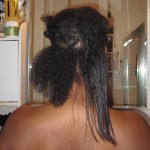 transition from relaxed to natural hair