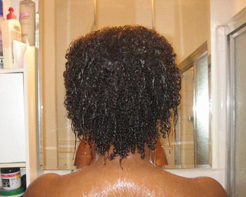 3rd BKT - at home - first wash 3 | Going Natural Transitioning To Natural  Hair