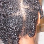 transition from relaxed to natural hair - braid out