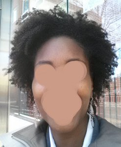 day 5 front - curl prep wash & go