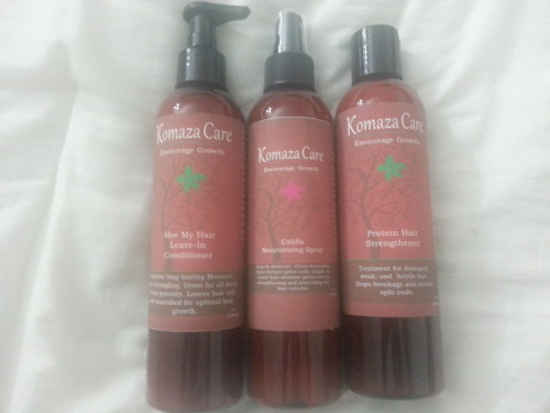 Komaza Protein Hair Strengthener Going Natural Transitioning To